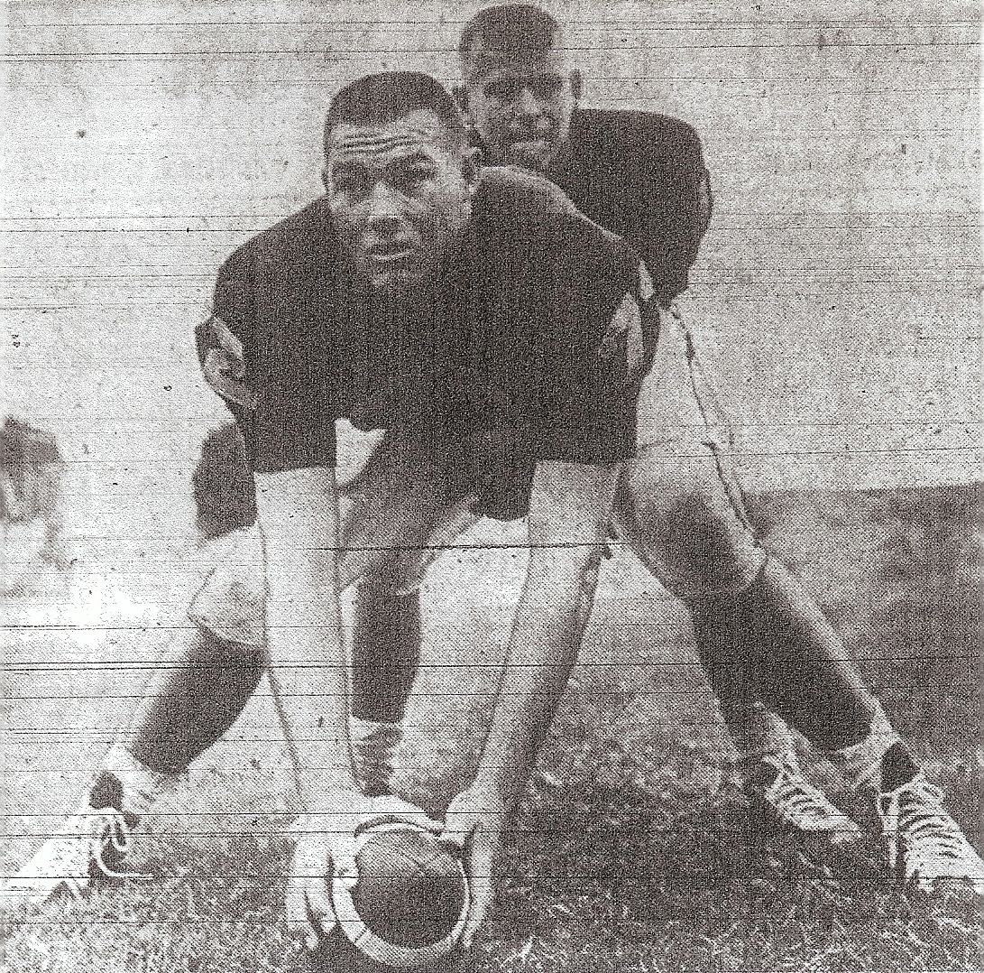 Point Loma center Dennis Wise and quarterback Don Sada stoked Pointers' western League entry.