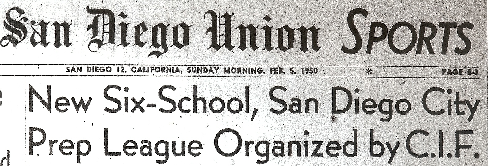 Front sports page of newspaper said it all.