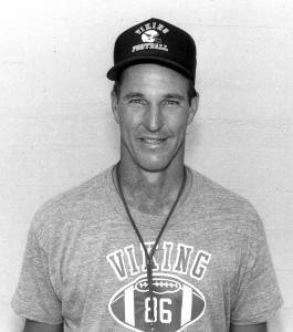 Huddleston had vrsatile background as football playe and football and baseball coach.