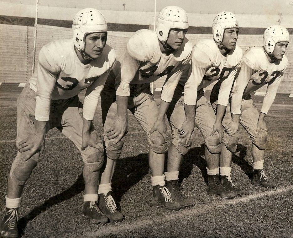 1945 San Diego backfield