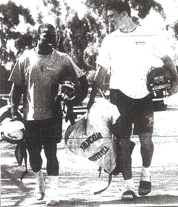 Graham and running mate Andy Ord chewed up yards for Torrey Pines.