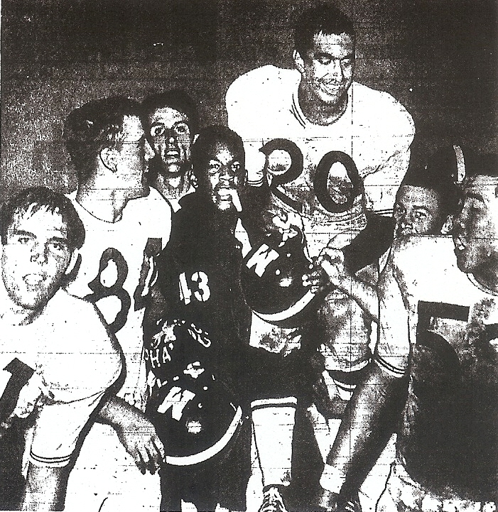 Madison's Brandt Crocker gets ride from teammates after kicking field goal to defeat San diego.