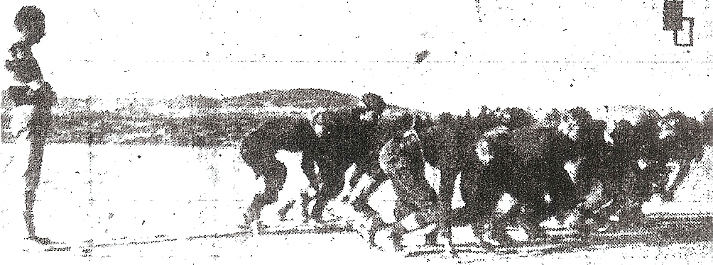 Mashin watches over his first team.